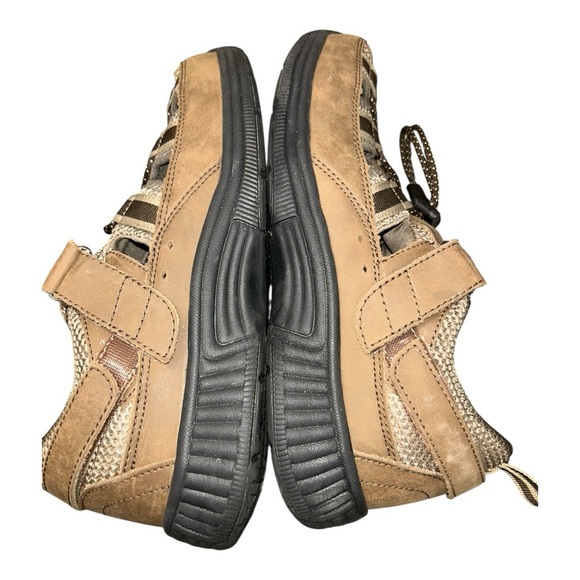 Orthofeet Clearwater Men’s Leather Closed Toe Sandals Brown Size 8.5 - Picture 3 of 16